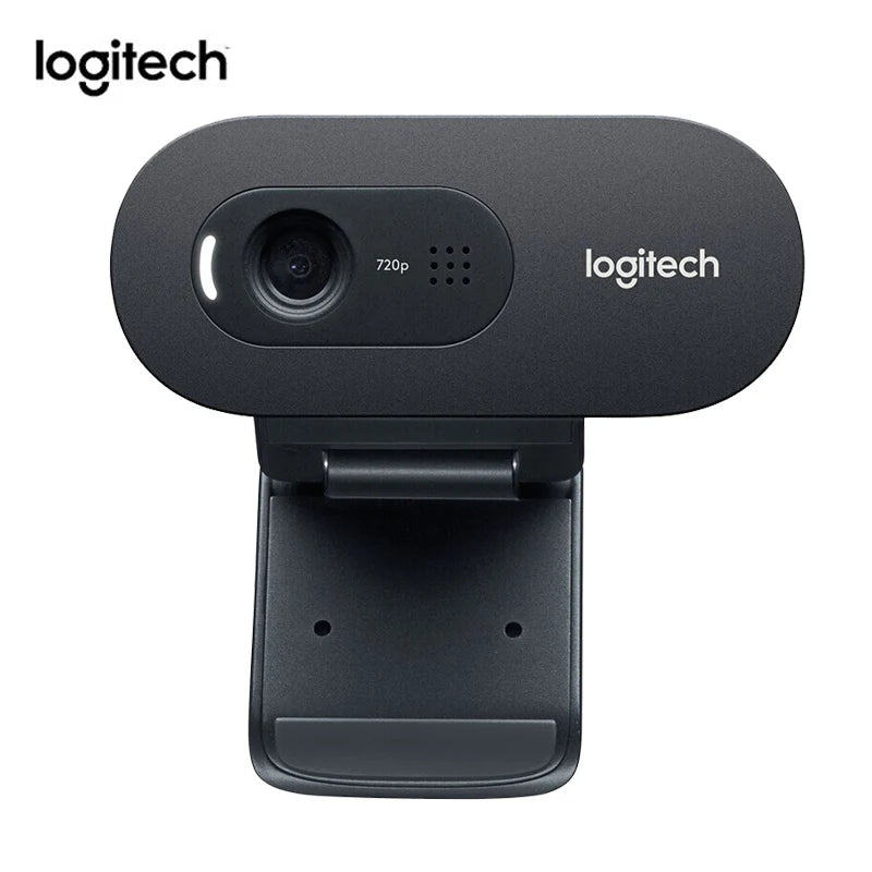 Logitech C270 Webcam Vídeo Chat Gravação Câmera USB HD