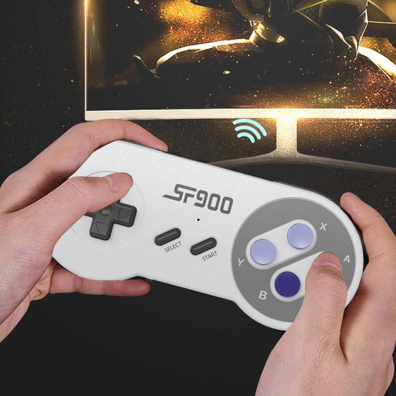 Console de jogos sem fio 2.4G para SNES NES HDMI compatível com Game Stick integrado 4700+ Retro Game